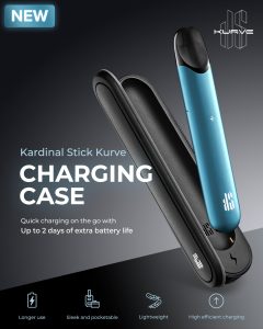 All Black เรียบ หรู ดูดี กับ Charging Case จาก Kardinal Stick KURVE