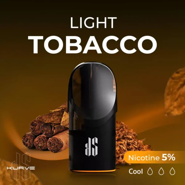 KS Kurve pod light-tobacco