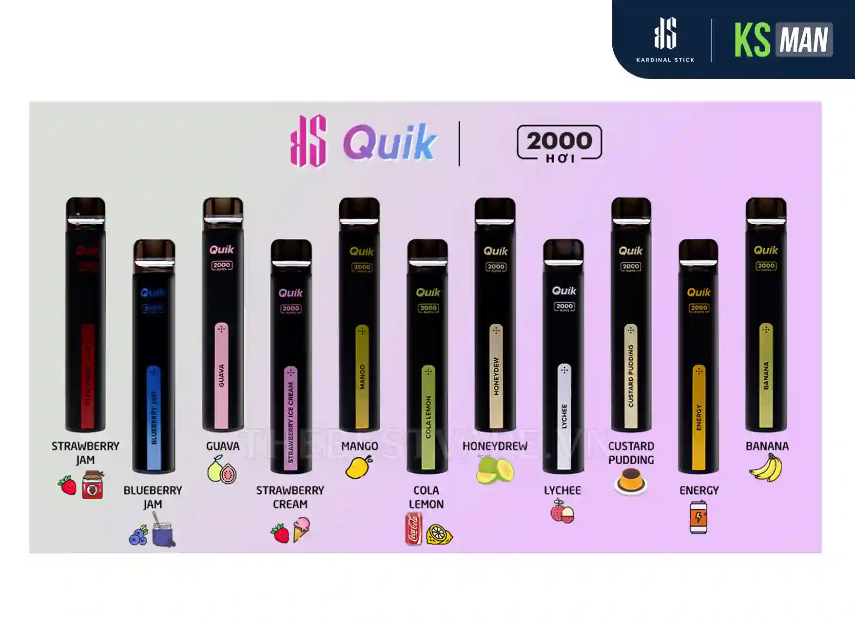 KS Quik 2000 puff มีดีกว่าพอตใช้ทิ้งตัวอื่นอย่างไร